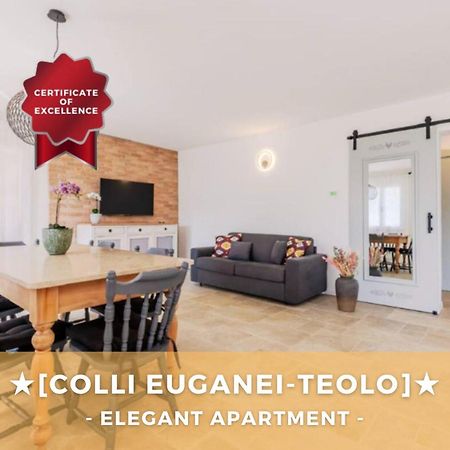 Elegante Appartamento Con Vista - Colli Euganei Теоло Экстерьер фото
